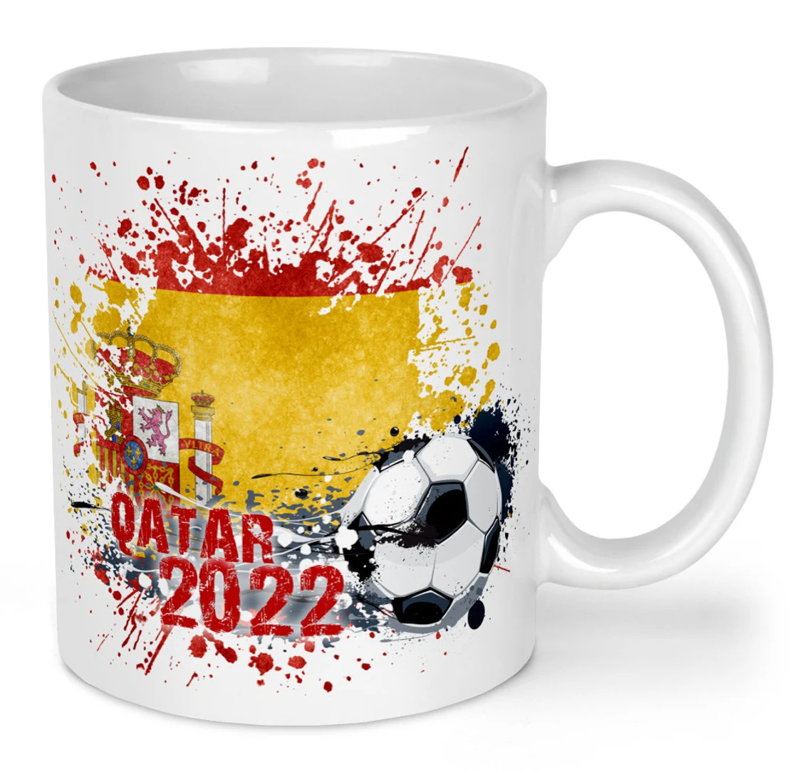 Uruguay Qatar 2022 Fifa World Cup Coffee Mug Taza 11oz Soccer Futbol Ceramic